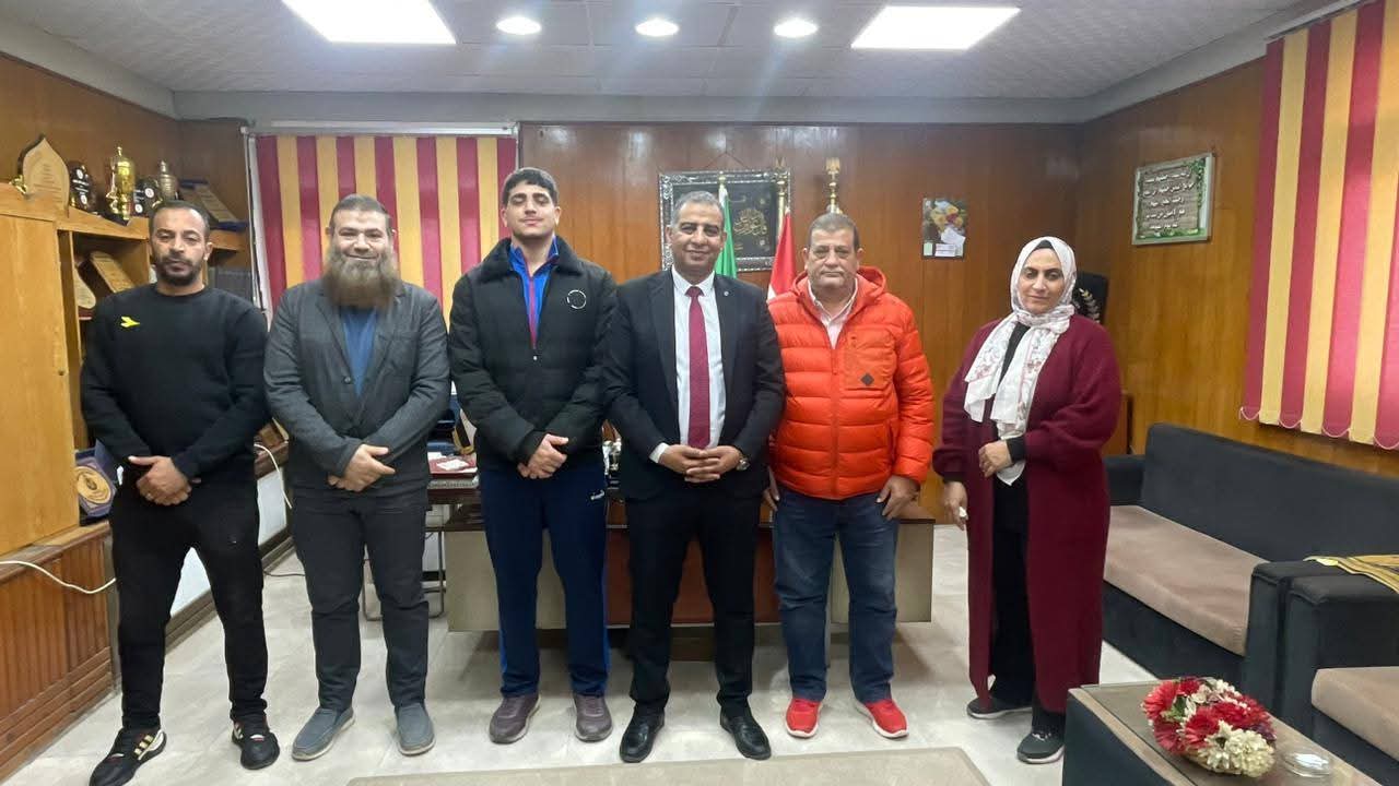 القليوبية تكرم بطل المصارعة ضمن المشروع القومي للموهبة